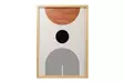 Koristeellinen kehystetty MDF-taulu (3 osaa), monivärinen, 50 x 70 cm (3 Pieces), kestävä, tyylikäs - Taulut ja kehykset - 8684282340249 - 5