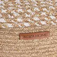 Koristelaatikko, luonnonbeige, 25 cm leveä, 15 cm korkea, 34 cm syvä, käsintehty, 100% puuvillaa - Säilytyslaatikot ja korit - 8683743770229 - 3