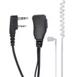 Kuulokkeet mikrofonilla ja akustisella putkella PNI HS82L 2-nastaisella PNI-K-liittimellä, kaapelin pituus 160 cm, musta - PNI tuotteet - 5949066539299 - 10