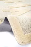 Kylpyhuonematto 60x100 cm, Kermanvärinen, 100% Polypropeeni, Luistamaton Lateksipohja, Konepestävä 30°C, 1300 gr/m² - Kylpyhuonematot ja kosteantilan matot - 8684283557509 - 6