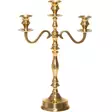 Kynttilänjalka Aatto kulta 3-haarainen  - Kynttilät ja lyhdyt - 6410416279329 - 1