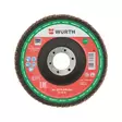 Lamellipyörö 125mm p60 - Laikat kulmahiomakoneeseen - 4047376616929 - 1