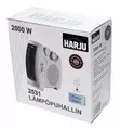 Lämpöpuhallin 2000W Harju - Pysty- ja vaakamalli - Lämpöpatterit ja -puhaltimet - 6438140025319 - 3