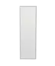 Lattiapeili 100% MDF Valkoinen 50x160x2,2 cm Ekologinen Flotal-E Peili Kiinnitettävä Seinään Yksi Paketti - Peilit - 8683743823239 - 1