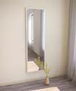 Lattiapeili 100% MDF Valkoinen 50x160x2,2 cm Ekologinen Flotal-E Peili Kiinnitettävä Seinään Yksi Paketti - Peilit - 8683743823239 - 5