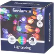 Led Valosarja Retro 40 led monivärinen - Valosarjat - 6410416370149 - 2