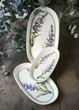 Lilac Värinen Keraaminen Tarjotinsetti (2 kpl) - 26x14x2 cm - Astianpesukoneen Kestävä - Tyylikäs Keittiöväline - Lautaset - 8684283617029 - 2