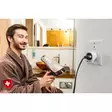 Matkasovitin Euroopasta Yhdysvaltoihin maadoitettu - Matka-adapterit - 7640326821229 - 50