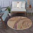 Matto (150 x 150), monivärinen, 150 x 150 cm, antibakteerinen, konepestävä - Suuret ja keskikokoiset matot - 8683743681709 - 5