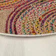 Matto (150 x 150), monivärinen, 150 x 150 cm, antibakteerinen, konepestävä - Suuret ja keskikokoiset matot - 8683743681709 - 4