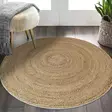 Matto (90 x 90), kerma, 90 x 90 cm, pehmeä, antibakteerinen - Pienet matot ja käytävämatot - 8683743685349 - 5