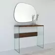 Moderni Läpinäkyvä Peili 90x70 cm - 100% MDF, Seinään Kiinnitettävä, Assembloitu, Skandinaavinen Tyyli - Peilit - 8682870860339 - 3