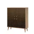 Monikäyttöinen Kaappi - Sonoma Tammi - 100% Melamiinipinnoitettu - 95x111x36 cm - UV-suojattu - Lisäsäilytystila - Kaapit ja lipastot - 8681875380729 - 1