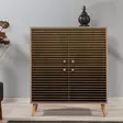 Monikäyttöinen Kaappi - Sonoma Tammi - 100% Melamiinipinnoitettu - 95x111x36 cm - UV-suojattu - Lisäsäilytystila - Kaapit ja lipastot - 8681875380729 - 3