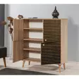 Monikäyttöinen Kaappi - Sonoma Tammi - 100% Melamiinipinnoitettu - 95x111x36 cm - UV-suojattu - Lisäsäilytystila - Kaapit ja lipastot - 8681875380729 - 4