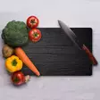 Monivärinen 100% Karkaistu Lasi Leikkuulauta 20x30 cm - Antibakteerinen, Helppo Puhdistaa, Liukumaton - Keittiötyövälineet - 8684283724789 - 3