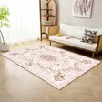 Monivärinen 3D Digitaalipainettu 120x180 cm Polyesterimatto - Antibakteerinen, Konepestävä, Liukumaton Alusta - Suuret ja keskikokoiset matot - 8682870029279 - 3