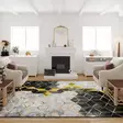 Monivärinen 60x100 cm Antibakteerinen 3D Digitaalipainettu Polyesterimatto - Konepestävä, Liukumaton, 8 mm Nukka - Pienet matot ja käytävämatot - 8682870592209 - 2