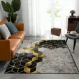 Monivärinen 60x100 cm Antibakteerinen 3D Digitaalipainettu Polyesterimatto - Konepestävä, Liukumaton, 8 mm Nukka - Pienet matot ja käytävämatot - 8682870592209 - 3