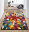 Monivärinen Antibakteerinen eteisen matto käytävämatto 80x150 cm - 100% Polypropeeni, 2300 gr/m², 12 mm Nukka, Jute Alapuoli - Pienet matot ja käytävämatot - 8683342999199 - 2