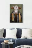 Monivärinen Koristeellinen Canvas-taulu 50x70 cm - 100% Canvas, 100% Puinen Kehys 3 cm - Seinäsisustus - Taulut ja kehykset - 8681875608489 - 2