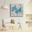 Monivärinen Koristeellinen Canvas-taulu 69x69 cm - 100% Canvas ja Mäntykehys - Laadukas Seinäsisustus - Taulut ja kehykset - 8684283327799 - 2