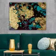 Monivärinen Koristeellinen Canvas-taulu 70x100 cm - 100% Kangas ja Puinen Kehys 3 cm - Seinäsisustus - Taulut ja kehykset - 8682870219199 - 2