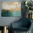 Monivärinen Koristeellinen Canvas-taulu 70x100 cm - 100% Puukehys, 3 cm Paksuus, Seinäsomisteet - Taulut ja kehykset - 8684283798919 - 2