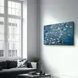 Monivärinen Koristeellinen Karkaistu Lasi Maalaus 70x110 cm - Tyylikäs Seinäkoriste UV-painatuksella - Taulut ja kehykset - 8684282906599 - 5