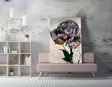Monivärinen Koristeellinen Kehystetty Canvas-taulu 50x70 cm - Digitaalinen Painatus, Puukehys 2x3 cm - Taulut ja kehykset - 8684282684749 - 2
