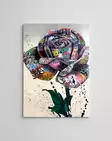 Monivärinen Koristeellinen Kehystetty Canvas-taulu 50x70 cm - Digitaalinen Painatus, Puukehys 2x3 cm - Taulut ja kehykset - 8684282684749 - 3