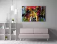 Monivärinen Koristeellinen Kehystetty Canvas-taulu 70x100 cm - 50% Puuvilla/50% Polyesteri - Digitaalinen Tulostus - Taulut ja kehykset - 8684282041269 - 2