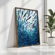 Monivärinen Koristeellinen Kehystetty MDF-maalaus - 35x47x3,5 cm - UV-painatus - Mäntykehys - Taulut ja kehykset - 8684282848509 - 3