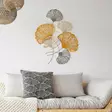 Monivärinen Koristeellinen Metalli Seinäkoriste - 100% Metalli, 0,8 mm Paksuus, 75x5x100 cm, Käsinmaalattu - Koristeet, koriste-esineet - 8683342215619 - 5