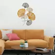 Monivärinen Koristeellinen Metalli Seinäkoriste - 100% Metalli, 0,8 mm Paksuus, 75x5x100 cm, Käsinmaalattu - Koristeet, koriste-esineet - 8683342215619 - 4