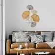 Monivärinen Koristeellinen Metalli Seinäkoriste - 100% Metalli, 0,8 mm Paksuus, 75x5x100 cm, Käsinmaalattu - Koristeet, koriste-esineet - 8683342215619 - 6