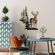 Monivärinen Koristeellinen Metalli Seinäkoriste 65x79 cm - Käsintehty ja Uniikki Taideteos Kodin Sisustukseen - Koristeet, koriste-esineet - 8683743680009 - 3