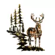 Monivärinen Koristeellinen Metalli Seinäkoriste 65x79 cm - Käsintehty ja Uniikki Taideteos Kodin Sisustukseen - Koristeet, koriste-esineet - 8683743680009 - 1