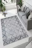 Monivärinen Matto 80x120 cm - 100% Polyesteri, Antibakteerinen, Ekologinen, Konepestävä, Liukumaton Alusta - Pienet matot ja käytävämatot - 8683342901079 - 2