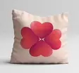 Monivärinen Tyynynpäällinen 3 kpl - 43x43 cm - 50% Puuvilla, 50% Polyesteri - Konepestävä ja Silityskelpoinen - Koristetyynyt - 8684283661329 - 4