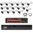 Mukana NVR POE PNI House IP716J videovalvontapaketti, 16 PNI IP818J 8MP kameraa, POE-kytkin ja UTP CAT 6 metrin kaapelit - PNI tuotteet - 5949066542299 - 1
