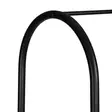 Musta Metallinen Hall Standi - Tyylikäs ja Kestävä Sisääntulokaluste - Leveys 105cm, Korkeus 163cm, Syvyys 31cm - Eteiskaapit - 8684282608349 - 6