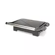 Panini- ja kontaktigrilli tarttumattomalla pinnoitteella ja ylikuumenemissuojalla 1000W Musta - Voileipägrillit ja leivänpaahtimet - 8711902083009 - 44