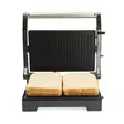 Panini- ja kontaktigrilli tarttumattomalla pinnoitteella ja ylikuumenemissuojalla 1000W Musta - Voileipägrillit ja leivänpaahtimet - 8711902083009 - 11