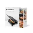 Panini- ja kontaktigrilli tarttumattomalla pinnoitteella ja ylikuumenemissuojalla 1000W Musta - Voileipägrillit ja leivänpaahtimet - 8711902083009 - 67