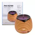 PNI HU180 aromaterapiahajotin eteerisille öljyille, ultraääni, 400 ml, ajastin, 7 väriä LED, automaattinen sulkeminen, puunjyvä - PNI tuotteet - 5949066518409 - 1