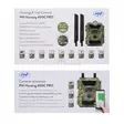 PNI Hunting 400C PRO 24MP metsästyskamera, jossa 4G LTE Internet, GPS, lähettää samanaikaisesti videota ja valokuvaa puhelimeen, 4 sähköpostia, FTP, Full HD 1080P, Night Vision, 59 näkymätöntä LEDiä e - PNI tuotteet - 5949066528019 - 18