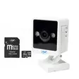PNI IP744 4MP videovalvontakamerapaketti IP:llä, liiketunnistimella + PNI 128GB MicroSD-muistikortti SD-sovittimella - PNI tuotteet - 5949066540929 - 1