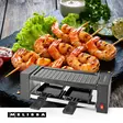 Raclette / Gourmet-setti | 2 henkilöä | 400 W | 23 x 10 cm | Tarttumaton pinnoite - Keittiön erikoiskoneet ja grillit - 8711902090069 - 5