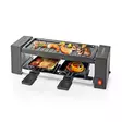 Raclette / Gourmet-setti | 2 henkilöä | 400 W | 23 x 10 cm | Tarttumaton pinnoite - Keittiön erikoiskoneet ja grillit - 8711902090069 - 51